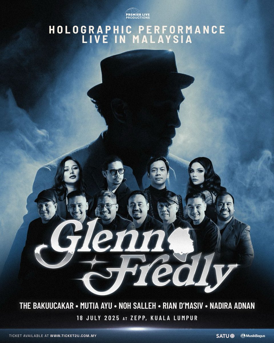 2 pasang tiket standing Glenn Fredly: Holographic Performance Live in Malaysia untuk dimenangi!

Cara menang:
- RT &amp; like tweet ini
- Wajib follow akaun <a href="/ELMIELMO/">Elmi</a> &amp; <a href="/PremierLivePro/">Premier Live Productions</a> 
- Reply dengan nombor antara 1 - 200

Pemenang akan diumum Jumaat 11 Julai. Selamat mencuba!