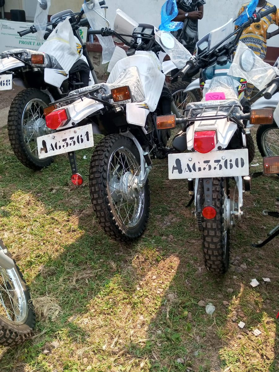 Action pour la Paix et la Concorde APC asbl (@apcasblrdc) on Twitter photo Kongo Central : Remise officielle de motos aux partenaires de mise en œuvre du projet Autonomisation par la Valorisation de l'Entrepreneuriat Agricole et Rural Sensible à la Nutrition Inclusif et Résiliant <a href="/AvenirRdc/">Projet AVENIR Rdc</a>. #APCasbl a reçu 2 motos.
#AgriEntrepreneuriat #Nutrition Kongo Central : Remise officielle de motos aux partenaires de mise en œuvre du projet Autonomisation par la Valorisation de l'Entrepreneuriat Agricole et Rural Sensible à la Nutrition Inclusif et Résiliant <a href="/AvenirRdc/">Projet AVENIR Rdc</a>. #APCasbl a reçu 2 motos.
#AgriEntrepreneuriat #Nutrition