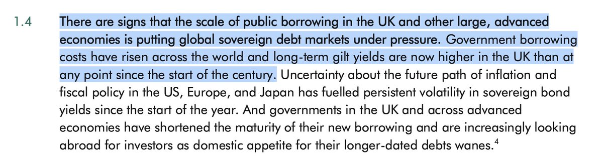 Robert Colvile (@rcolvile) on Twitter photo The <a href="/OBR_UK/">Office for Budget Responsibility</a>'s new fiscal risks report, published today, is the most polite, spreadsheet-filled horror story you will ever read. It is the bureaucratic, non-partisan equivalent of grabbing our politicians by the lapels and screaming in their faces. It is very, very bad. The <a href="/OBR_UK/">Office for Budget Responsibility</a>'s new fiscal risks report, published today, is the most polite, spreadsheet-filled horror story you will ever read. It is the bureaucratic, non-partisan equivalent of grabbing our politicians by the lapels and screaming in their faces. It is very, very bad.