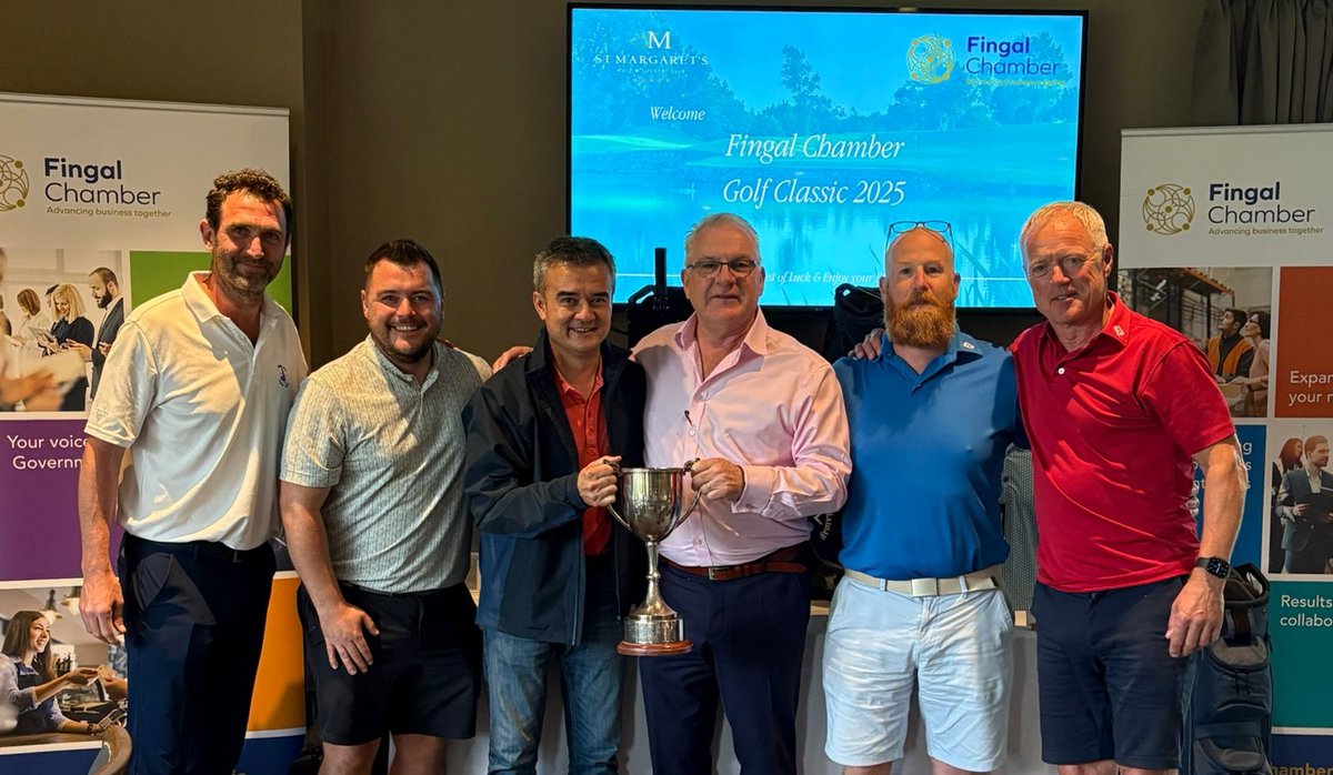 Malone Group (@malone_group) on Twitter photo For a second year in a row <a href="/Malone_Group/">Malone Group</a> won the <a href="/FingalChamber/">Fingal Chamber</a> Golf Classic. Well done guys!
L to R: Barry Byrne, Eoin Kavanagh, Stephen Lam, Anthony Cooney, Simon Shiels, james dowling For a second year in a row <a href="/Malone_Group/">Malone Group</a> won the <a href="/FingalChamber/">Fingal Chamber</a> Golf Classic. Well done guys!
L to R: Barry Byrne, Eoin Kavanagh, Stephen Lam, Anthony Cooney, Simon Shiels, james dowling