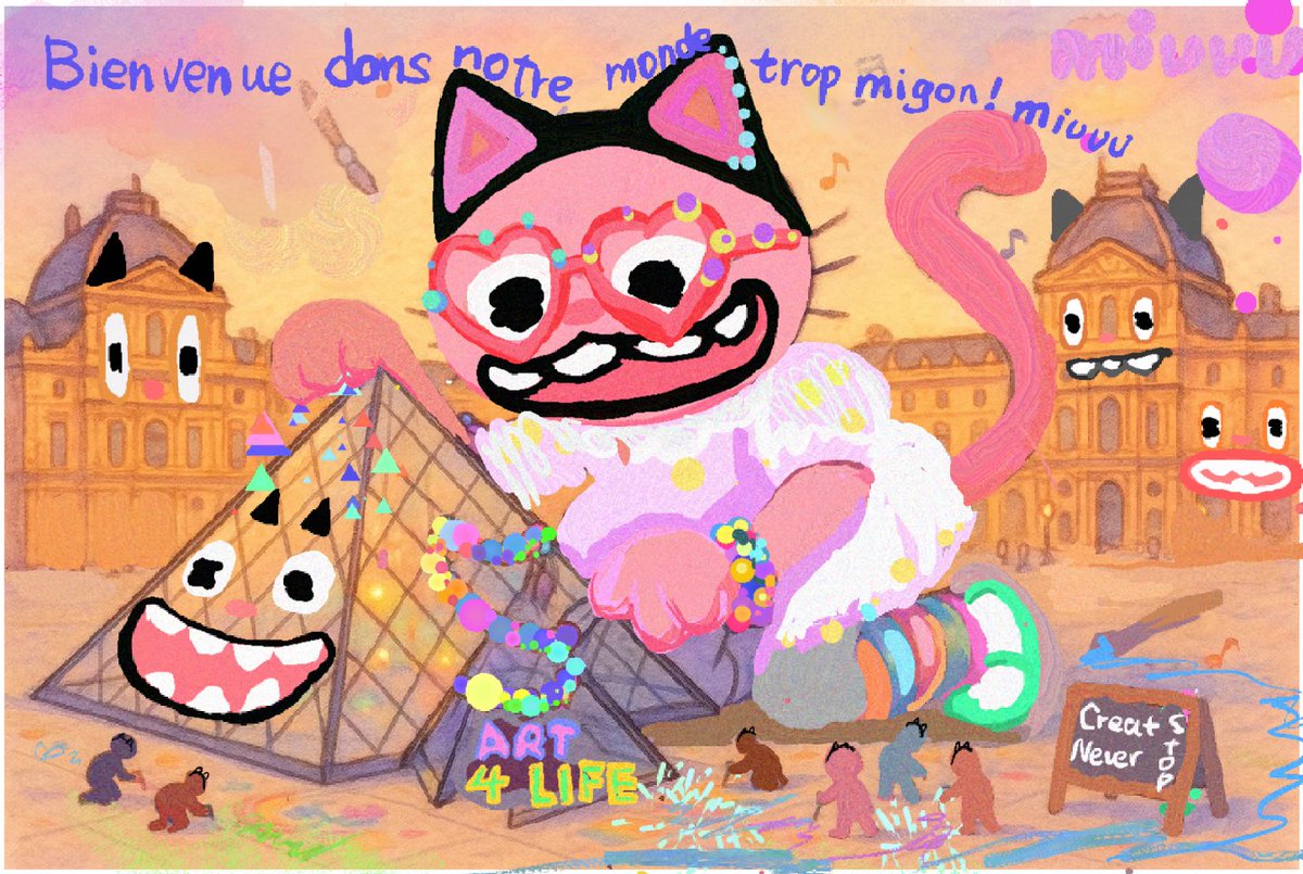 Heatwave, sudden chills—classic plot twist. 🌡️❄️

No, it didn’t make us juicy steaks 🍖
But gave #Miuuu fresher skin &amp; sharper brains 🧠✨
Ready for peak artistic chaos.

#Paris #heatwave2025