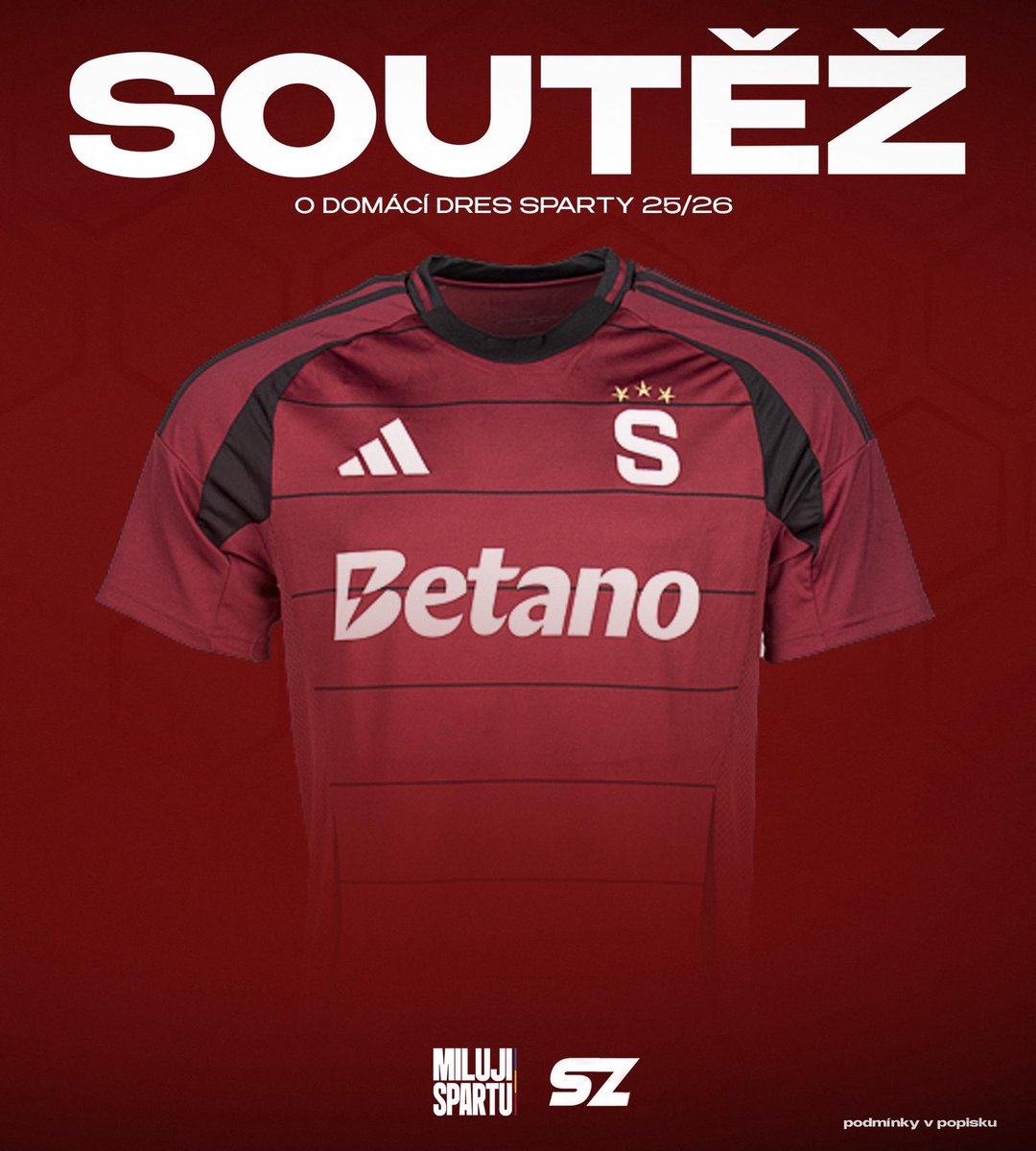 🎁𝐒𝐎𝐔𝐓𝐄̌𝐙̌ 𝐎 𝐃𝐑𝐄𝐒🎁

Chceš vyhrát originální dres ACS? ⚽️
Stačí splnit 3 jednoduché kroky:

1️⃣ Retweetni tento příspěvek
2️⃣ Označ alespoň jednoho Sparťana, který by to měl zkusit taky
3️⃣ Sleduj <a href="/spartazpravy/">Sparťanské Zprávy </a> a <a href="/milujispartu_/">Miluji Spartu ©</a>

🔔 Výherce oznámíme 14. 7.
Tak do toho! 💥