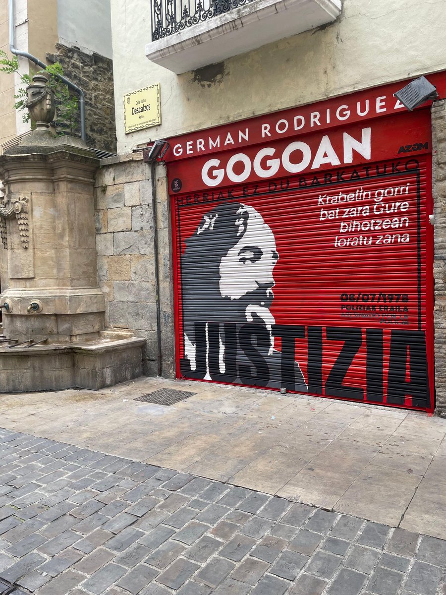 ✊🌹"8 de julio Germán, libertad contra sus balas"

<a href="/SF78gogoan/">Sanfermines78gogoan</a>