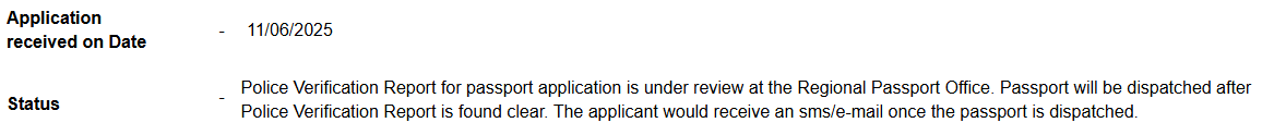 janajtn's tweet photo. @rpocbe  Dear sir, PP application for my daughter, which has been stuck in the same status for nearly a month without any update. We have regularly checked the online status and attempted to reach out to customer service, but no any helpful response. Pls resolve this delay. https://t.co/Hqw5zYwoPu