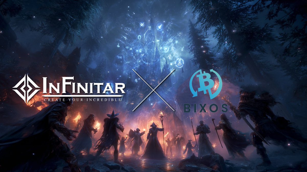 Defi_Eagle's tweet image. ⚔️ @Infinitar_MOBA teams up with @Bixosinc to usher in a new era of GameFi breakthroughs.
🏘 #Bixos is a forward-thinking blockchain company specializing in the development of groundbreaking technologies like NFT-Stake, GameFi, Crypto Payment Gateway, Advanced DAO, and Real…