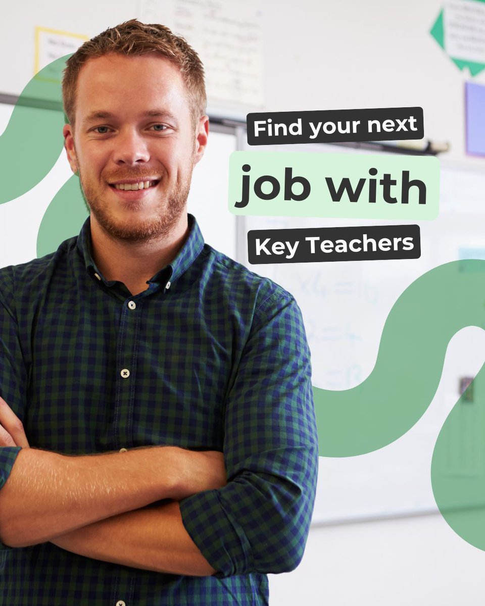 KeyTeachers's tweet photo. Ready for your next step in education?

Key Teachers works with passionate professionals across the sector, from Teaching Assistants to Senior Leaders and HR, matching them with schools across England and Wales. 

Explore your next role today: https://t.co/0eFaQuxEGD https://t.co/cYIE6Qgcqk