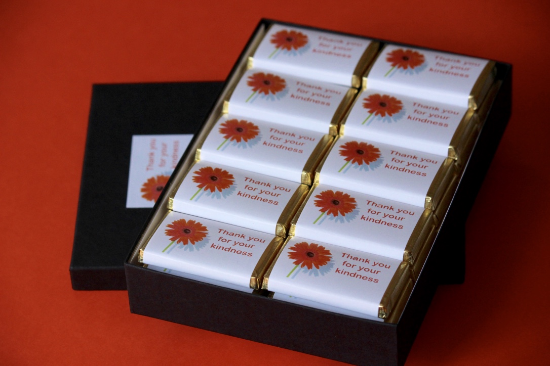 June &amp; July have been busy with end of term 'thank you' boxes for teachers - still time to order if your last day is next week

If you want to give a special thank you, that has the personal touch &amp; shows some thought, a box of 40 🍫in personalised wrappers will be well received