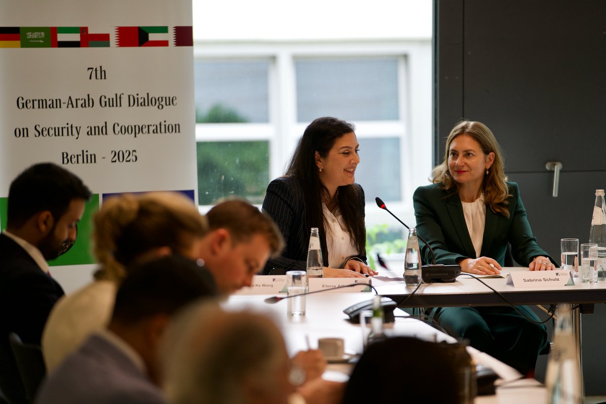 DAFG_eV's tweet photo. Highlight of the 7th German-Arab Gulf Dialogue: the 3rd GCC-German Young Leaders Forum on June 24. Over 70 young professionals from Germany, Europe &amp; the Gulf joined to boost exchange and cooperation across generations!
#GCC #Germany #YoungLeaders
Photo Credit: Shanawar Shahbaz https://t.co/AKastPFnuU