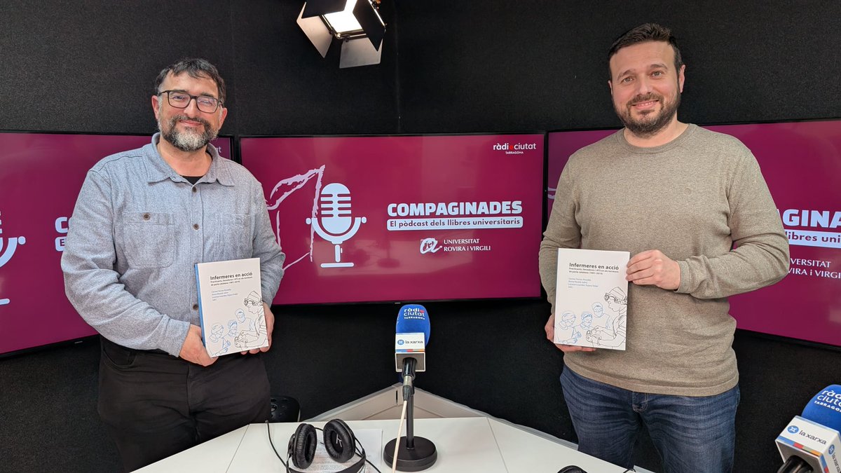 RicardLahoz's tweet image. 🎙️🎧Aquest estiu et convido a gaudir dels 6 primers capítols del pòdcast &apos;Compaginades&apos; 

📚🗣️ Un programa de @PublicacionsURV realitzat a @RCTgn on parlem de vi, infermeria, Vidal i Alcover, Garcia Lorca, antropologia i món rural

Al setembre, més😉

youtube.com/playlist?list=…