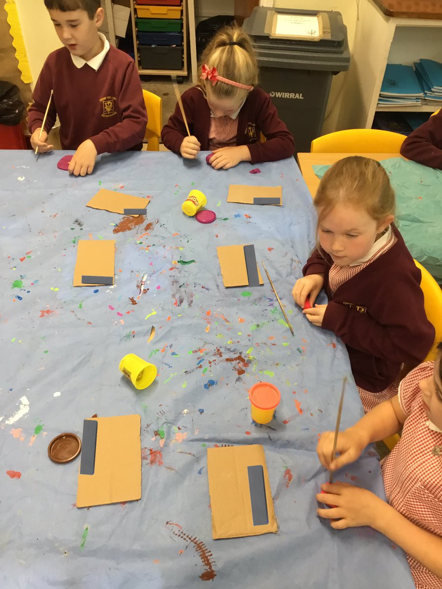 Y2_CTK's tweet photo. Using Play-Doh to practise lots of sculpting techniques before moving on to clay! https://t.co/M7Gw7Knl8u