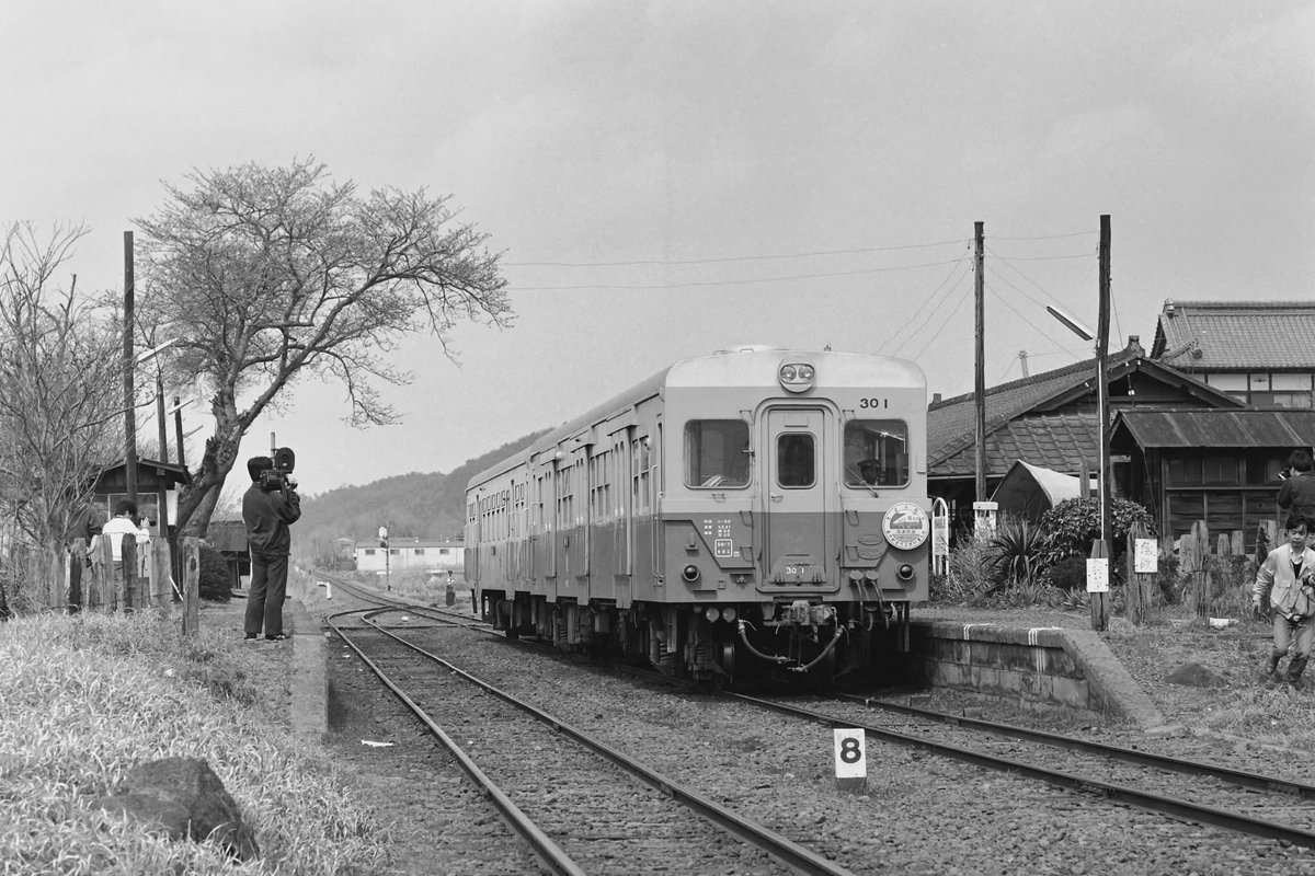1987年3月 筑波鉄道が廃線になるので、乗り鉄に出かけたようです。普段