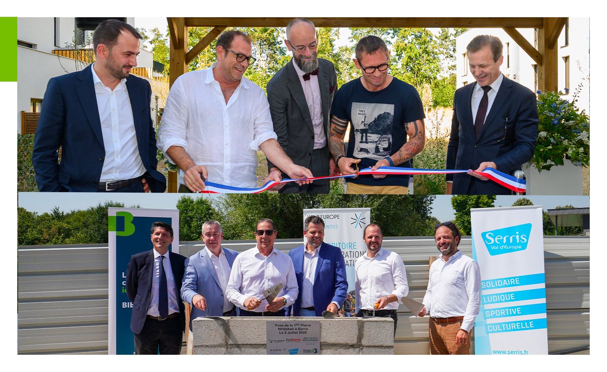 📣 Nous renforçons notre ancrage local en #IledeFrance avec la 1ère pierre de « Whitehall » à <a href="/VilleDeSerris/">Ville de Serris</a> &amp; l’inauguration de « Amaranthe » à <a href="/VilledEvryCourc/">Ville d'Évry-Courcouronnes</a>.

🤝 Grand Paris Aménagement, <a href="/grandparissud/">Grand Paris Sud</a>, <a href="/realestatevde/">Real Estate Development by Euro Disney</a>, <a href="/_EpaFrance/">EpaFrance</a>, <a href="/ValdEuropeagglo/">Val d'Europe Agglomération</a>