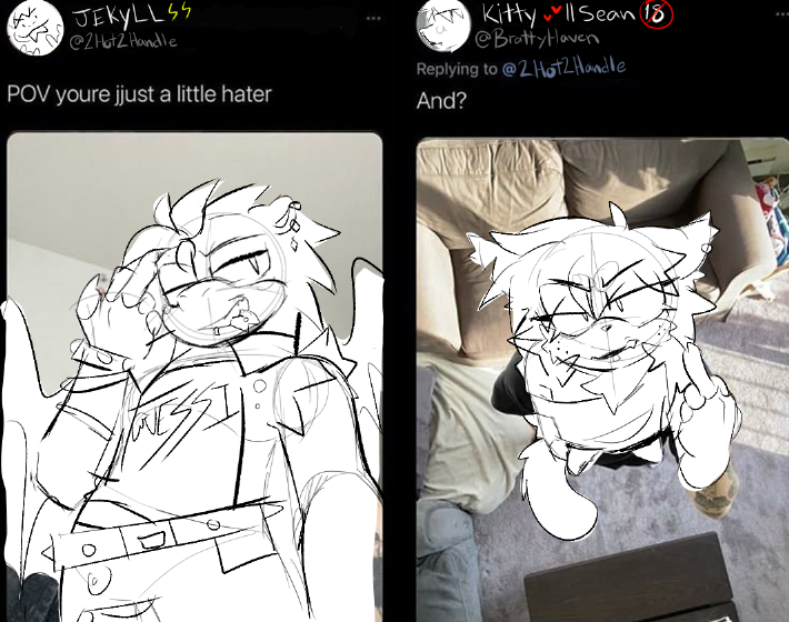 _Mil0stearip0ff's tweet image. i love making oc memes