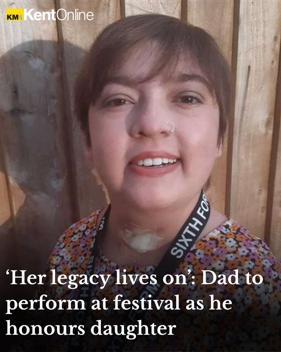 He's agreed to waive his fee for the festival which is raising money for the charity who helped his family so much. 
Read more: kentonline.co.uk/maidstone/news…
