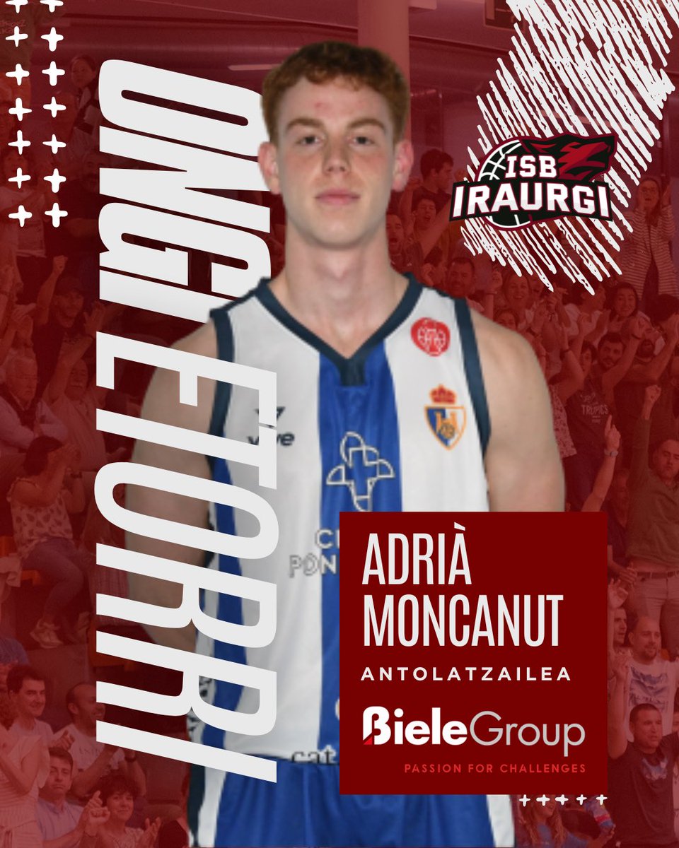 ✅ FITXAKETA

🔢 Adrià Moncanut (2002, 1.83 m)

👉 Gironan hazitako antolatzaile kataluniarrak Biele ISBn jokatuko du azkenengo bi denboraldiak SDP Ponferradan eman eta gero, Segunda FEBeko antolatzailerik emankorrenetako bat bihurturik.

💪 Ongi etorri eta egurre Adrià!