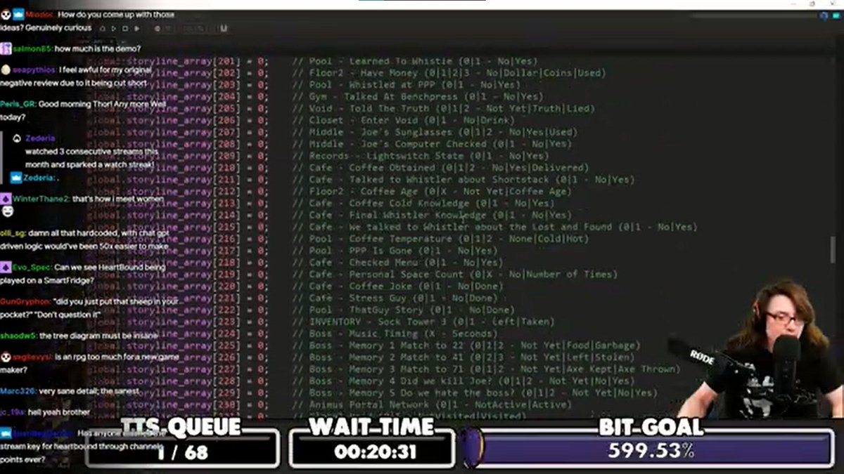 peach2k2's tweet image. this is the most widely known snippet. decompilations don't preserve comments so i also included what it looks like in the actual code.
so why is this bad? because every time you want to use or change one of these values, you have to go back to this file, look at what each value…