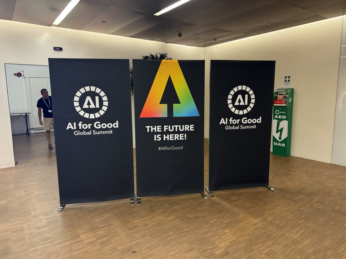 Excited for another <a href="/AIforGood/">AI for Good 🇺🇳 #AIforGood</a> Summit! #AI <a href="/GravitySpeakers/">Gravity Speakers</a> <a href="/PlanetHomeEco/">Planet Home</a>