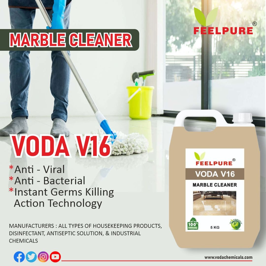 vodafeelpure's tweet image. ✨ Shine that speaks luxury! Voda Feelpure Marble Cleaner restores natural gloss with every swipe

#marblecleaner #Floorcleaner #vodachemicals #vodachemicalspvtltd #vodafeelpure #feelpure #odafeelpure #disinfectant #housekeeping #industrialchemical #tilecleaner