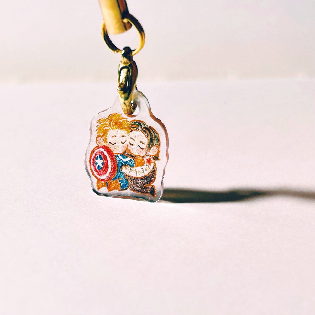 thanksushi's tweet image. I made a tiny #stucky charm ~ ๐ซ