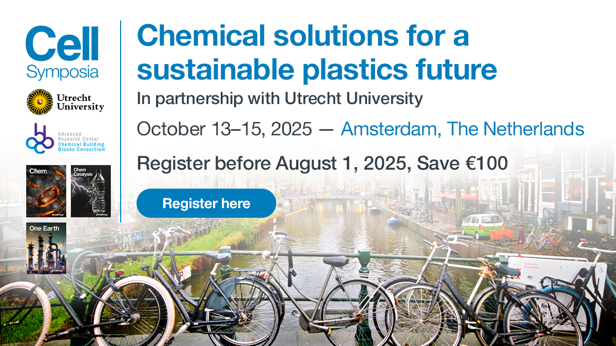 OneEarth_CP's tweet image. Take a look at what our @CellSymposia #CSPlastics2025 speakers have published recently and chat with them about their research at the symposium in Amsterdam in October hubs.ly/Q03v_vGg0