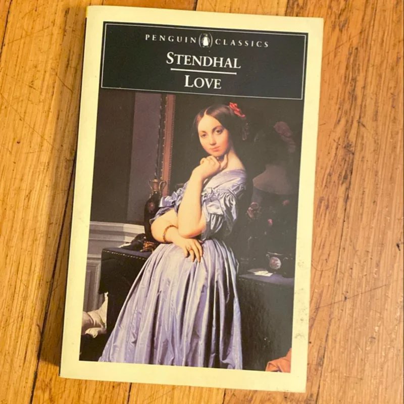 BAP mentions Ingres, I like this painting of his which adorns the cover of Stendhal’s On Love