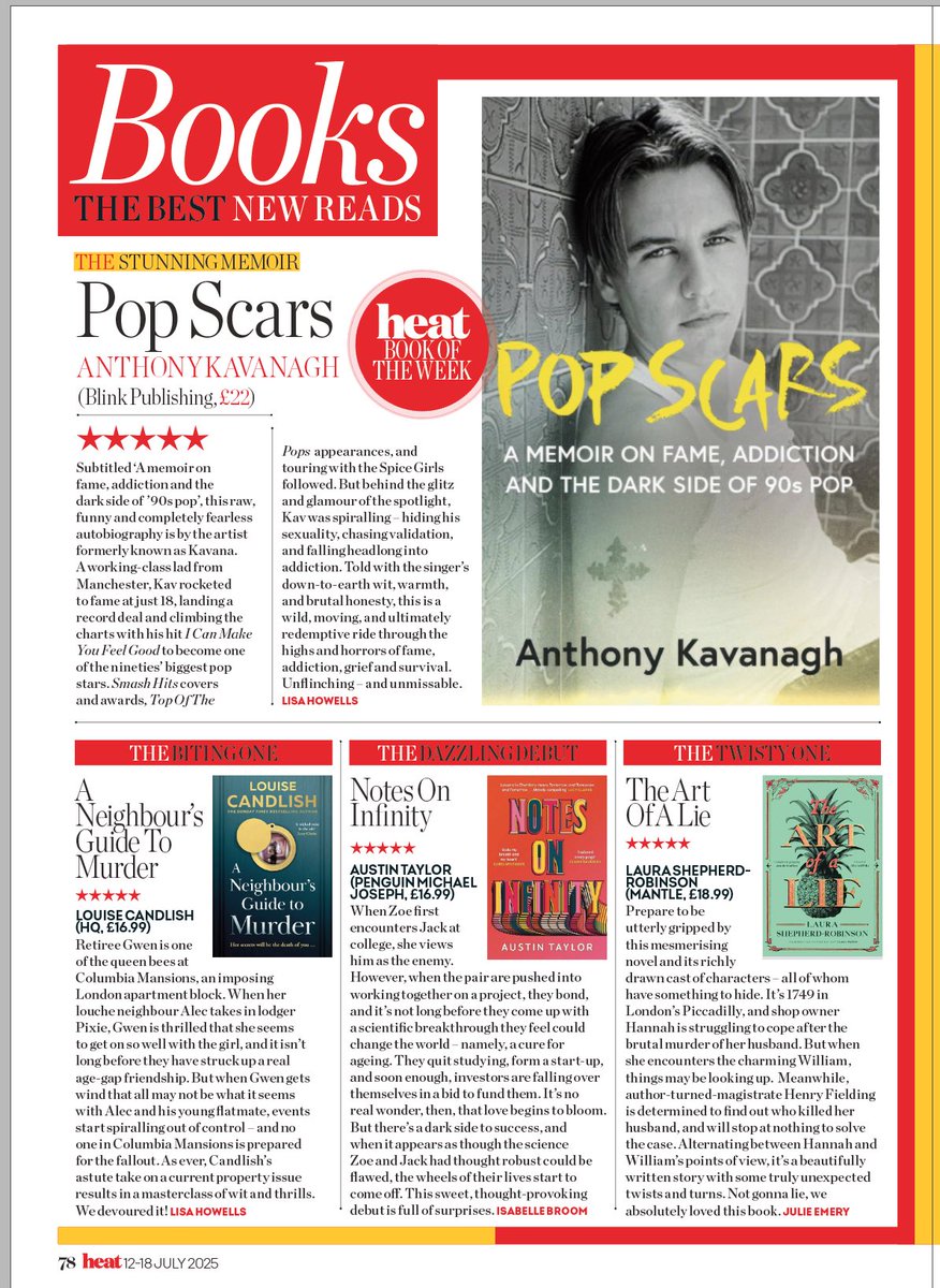 Lisa Howells (@pussmilligan) on Twitter photo It’s a RARE SUPERMOON of an <a href="/heatworld/">heatworld</a> day because we have a five-star sweep!!!!!!! Congrats to these insanely talented books from <a href="/kavana_official/">kavana</a> <a href="/louise_candlish/">Louise Candlish #ANeighboursGuideToMurder</a> Austin Taylor and <a href="/LauraSRobinson/">Laura Shepherd-Robinson</a> 🚀🚀🚀🧨🧨🧨<a href="/BlinkPublishing/">Blink Publishing</a> <a href="/HQstories/">HQ Stories</a> <a href="/panmacmillan/">Pan Macmillan</a> <a href="/MichaelJBooks/">Penguin Michael Joseph</a> It’s a RARE SUPERMOON of an <a href="/heatworld/">heatworld</a> day because we have a five-star sweep!!!!!!! Congrats to these insanely talented books from <a href="/kavana_official/">kavana</a> <a href="/louise_candlish/">Louise Candlish #ANeighboursGuideToMurder</a> Austin Taylor and <a href="/LauraSRobinson/">Laura Shepherd-Robinson</a> 🚀🚀🚀🧨🧨🧨<a href="/BlinkPublishing/">Blink Publishing</a> <a href="/HQstories/">HQ Stories</a> <a href="/panmacmillan/">Pan Macmillan</a> <a href="/MichaelJBooks/">Penguin Michael Joseph</a>
