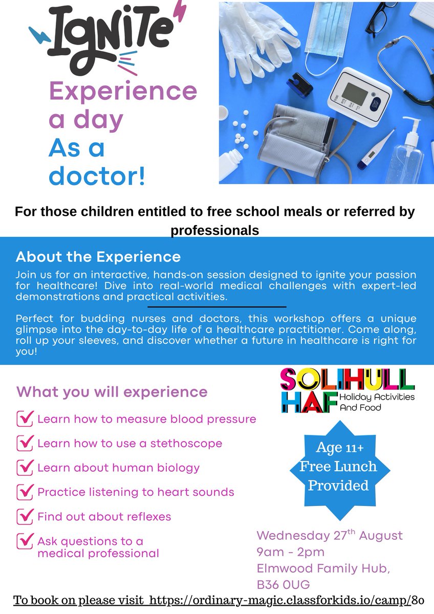 Transition workshops for over the summer.