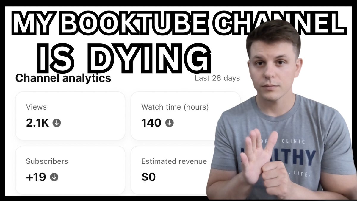 NickReadFantasy's tweet image. Well… My BookTube Channel is DYING. (And That’s Ok.)
youtu.be/jUrsALEbpL0