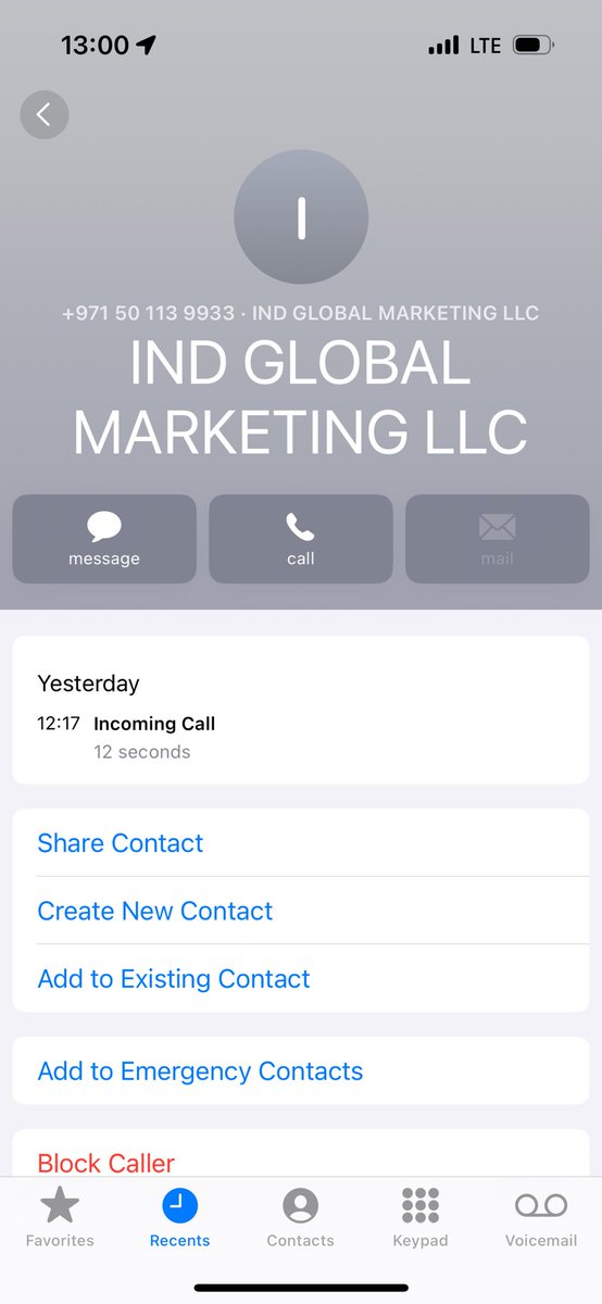 Hi <a href="/emaardubai/">Emaar Dubai</a> - why is your marketing partner harassing me with calls for real estate launches when I’ve asked to be removed and am on the Do Not Call Registry? And <a href="/dutweets/">dutweets</a> it seems reporting these numbers does nothing. They just use another one. <a href="/tdrauae/">تدرا 🇦🇪 TDRA</a>