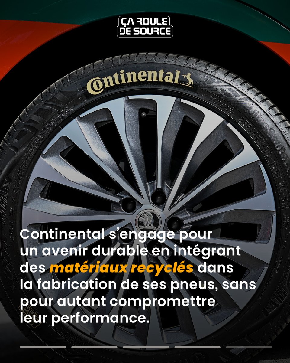 🚴‍♂️🚗🛞 Des vélos aux voitures, Continental équipe tout le monde sur le Tour !
+80 véhicules officiels, des pneus fiables et sûrs, partout, tout le temps. 💪
Bref, Continental, le compagnon de route idéal. #ÇaRouleDeSource

#Continental #TourdeFrance #TDF2025