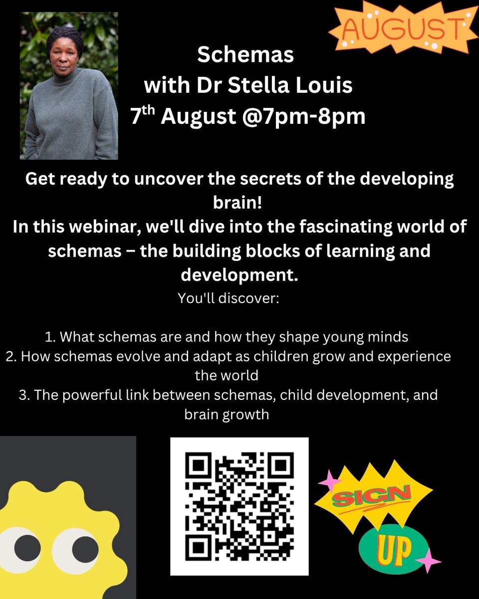 Book onto this August evening webinar with Dr Stella Louis.
Link to book:forms.gle/7HpsxPgcGmVG7A…
<a href="/ncbtweets/">National Children's Bureau</a> <a href="/CDPS_Southwark/">Charles Dickens Primary School and Nursery</a> <a href="/CoinStreet/">Coin Street</a> <a href="/maytree_nursery/">Maytree Nursery</a> <a href="/RhubarbNet/">Annette</a> #strongerpracticehubs