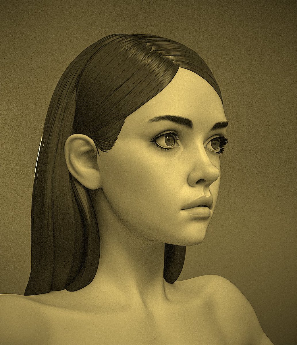 working on a update for my female basemesh/topology