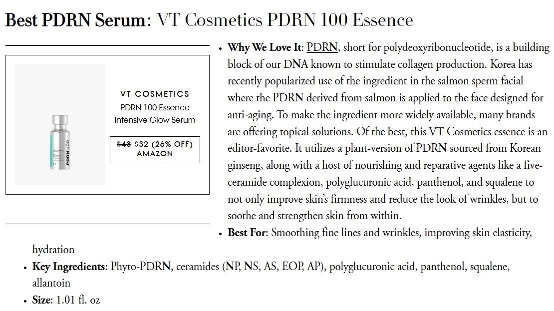 이벤트
Vogue 선정! 한국 스킨케어 베스트 아이템 중
베스트 PDRN 세럼에
저희 브이티 PDRN 에센스가 소개되었어요! 👏👏

산삼 추출 저분자 식물성 PDRN 에센스 안 써보신 분~?
주신 사랑에 보답하고 싶어요!!

RT + 팔로우 해주신 3분께
PDRN 에센스를 보내드립니다.

📆당발: 7/11