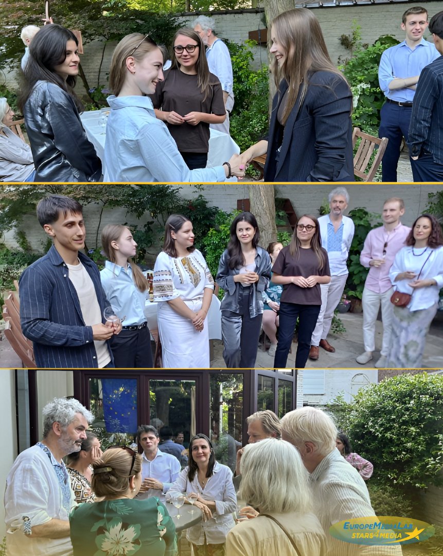 🎉 Welcomed our 2nd wave of 🇺🇦🇲🇩🇬🇪 journalists in Brussels!
💬 Great to see them connect with the EU Bubble &amp; share hopes for the months ahead.
💫 More about last friday here: linkedin.com/feed/update/ur…