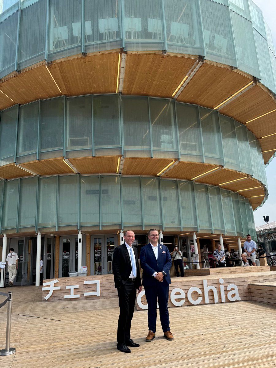 MMR ČR (@mistnirozvoj) on Twitter photo Ministr pro místní rozvoj <a href="/kulhanek_p/">Petr Kulhánek</a> 🇨🇿 zahájil na <a href="/expo2025_japan/">Expo2025 大阪・関西万博</a> v japonské Ósace 🇯🇵 Týden autonomních technologií .
Na akci se v úterý představila plzeňská technologie SIT, která ukázala, jak lze využívat drony při zásazích integrovaného záchranného sboru 🚨.
Z Plzně Ministr pro místní rozvoj <a href="/kulhanek_p/">Petr Kulhánek</a> 🇨🇿 zahájil na <a href="/expo2025_japan/">Expo2025 大阪・関西万博</a> v japonské Ósace 🇯🇵 Týden autonomních technologií .
Na akci se v úterý představila plzeňská technologie SIT, která ukázala, jak lze využívat drony při zásazích integrovaného záchranného sboru 🚨.
Z Plzně