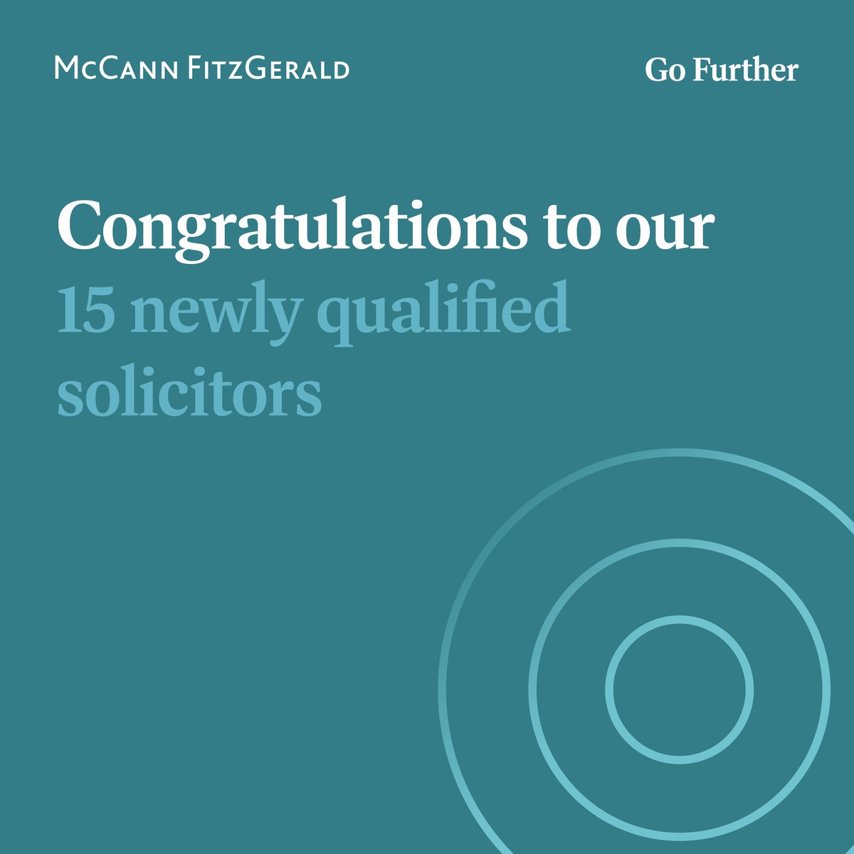 We would like to congratulate our newly qualified solicitors.
 
We are delighted that these 15 trainees will continue their careers with the firm and wish each of them every success at the start of their careers as solicitors. 
 
#NewQualifiers #Careers #GoFurther