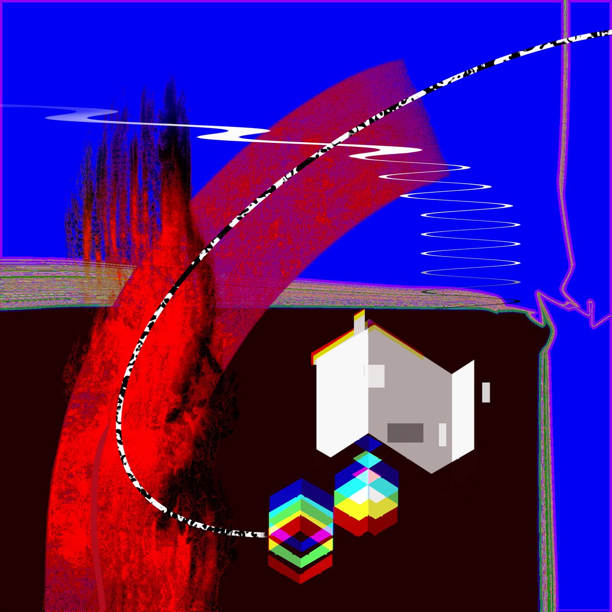 ArtsofChet's tweet image. Joy doesn’t need perfection.
Just the courage to stay — even in difference.
"Asymmetrical Balance"
teia.art/objkt/870720