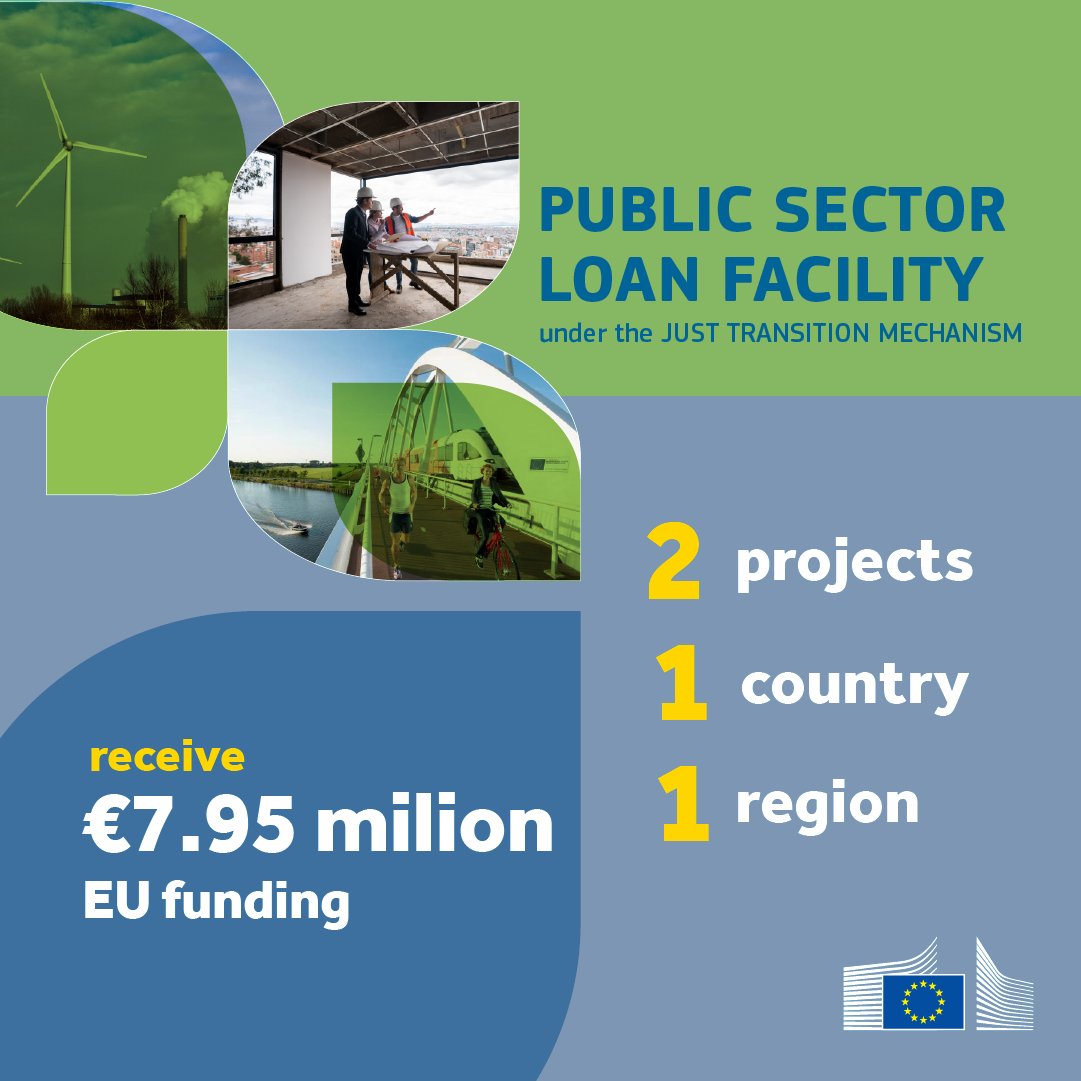 Two Czech projects secure #EU funding under #PSLF #JTM 🇨🇿🎉

📍 City of Kravaře
🏅 Upgrade school gym to a modern &amp; multifunctional sports hall

📍Studénka railway station
🚉 Improving traffic safety &amp; efficiency

Read the news 👉 europa.eu/!7HkMWB