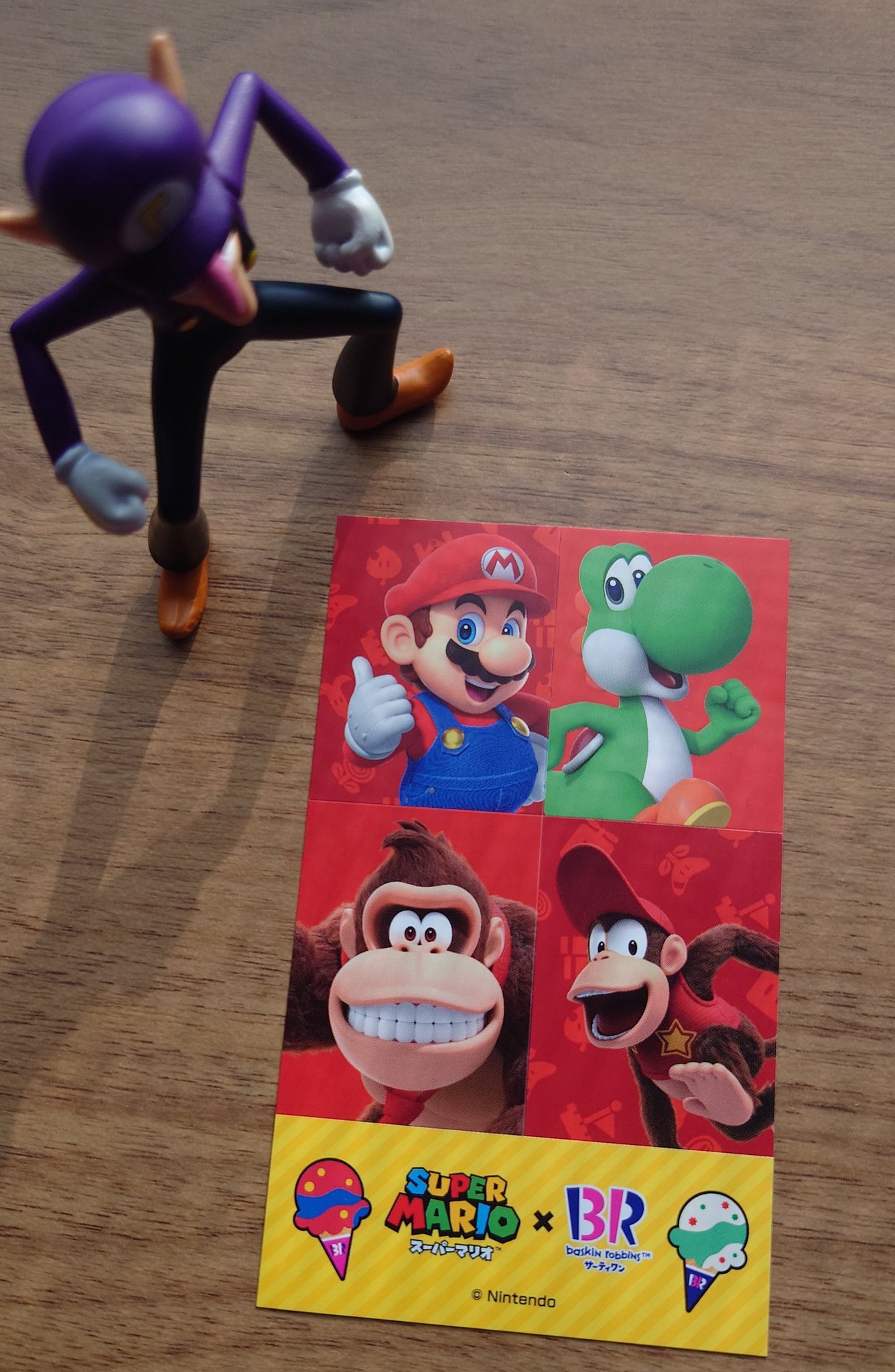 マリオ像 Super Mario - Mini Figure (ステージ8-4 「ドットグラフ