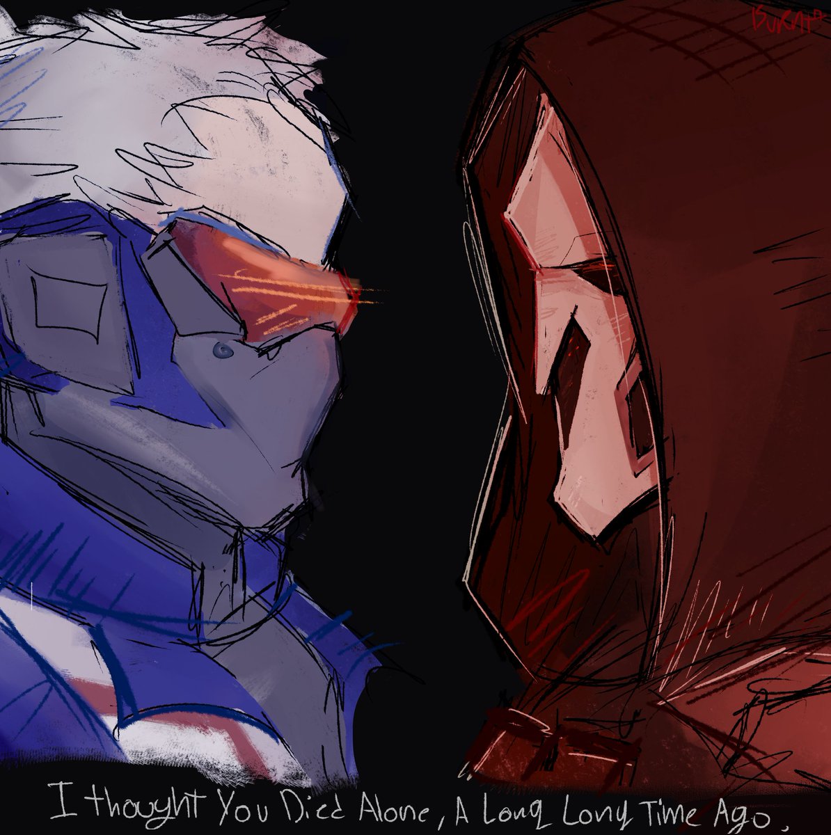 You're face to face with the man who sold the world #Reaper76