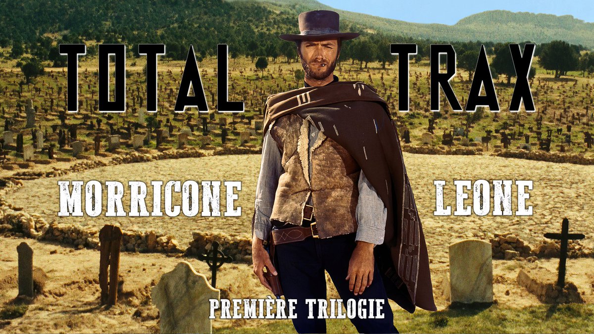 TraxTotal's tweet image. Trois films qui se répondent comme les mouvements d'une même symphonie. Une véritable révolution du cinéma grâce à Clint Eastwood, Sergio Leone, et Ennio Morricone. Maintenant, en selle !
Accès anticipé pour les cowboys :
• fr.tipeee.com/total-trax/news
• patreon.com/totaltrax