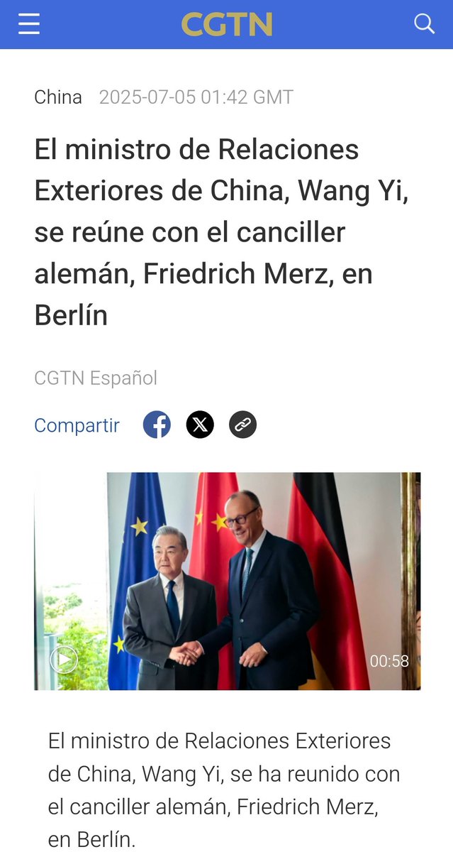 👁️👇🏼
Alemania denuncia que desde un buque de guerra 🇨🇳 en el Mar Rojo apuntaron con láser a un avión alemán que participaba en operación Aspides/UE 
📍🇩🇪 Convocó a embajador 🇨🇳
📍Aspides protege navegación de buques mercantes
📍El 5JUL reunión 🇩🇪🇨🇳 para profundizar relaciones