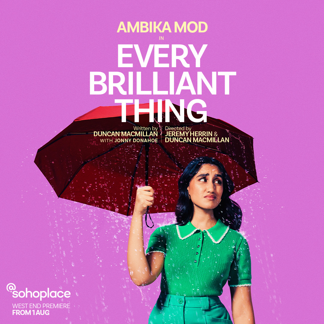 @sohoplace (@sohoplacelondon) on Twitter photo Don’t miss Ambika Mod in this life-affirming, laugh-out-loud journey through the little things that make life worth living. #EveryBrilliantThing <a href="/sohoplacelondon/">@sohoplace</a> ☔️
🎟️ sohoplace.org/shows/every-br… Don’t miss Ambika Mod in this life-affirming, laugh-out-loud journey through the little things that make life worth living. #EveryBrilliantThing <a href="/sohoplacelondon/">@sohoplace</a> ☔️
🎟️ sohoplace.org/shows/every-br…