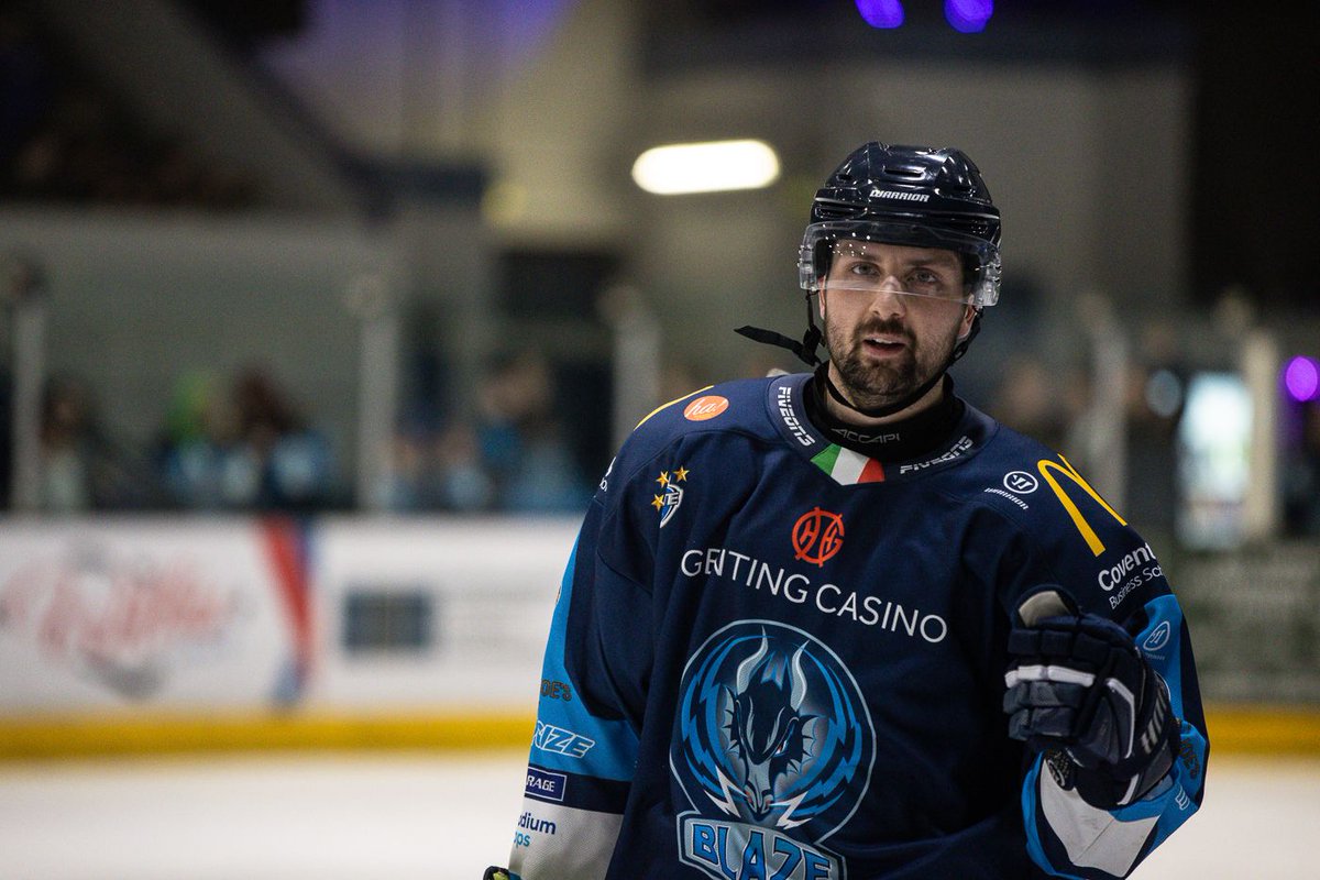 🇩🇰 Thanks and good luck to defenceman Terrance Amorosa who has joined Herning Blue Fox of Denmark for the 2025/26 season.