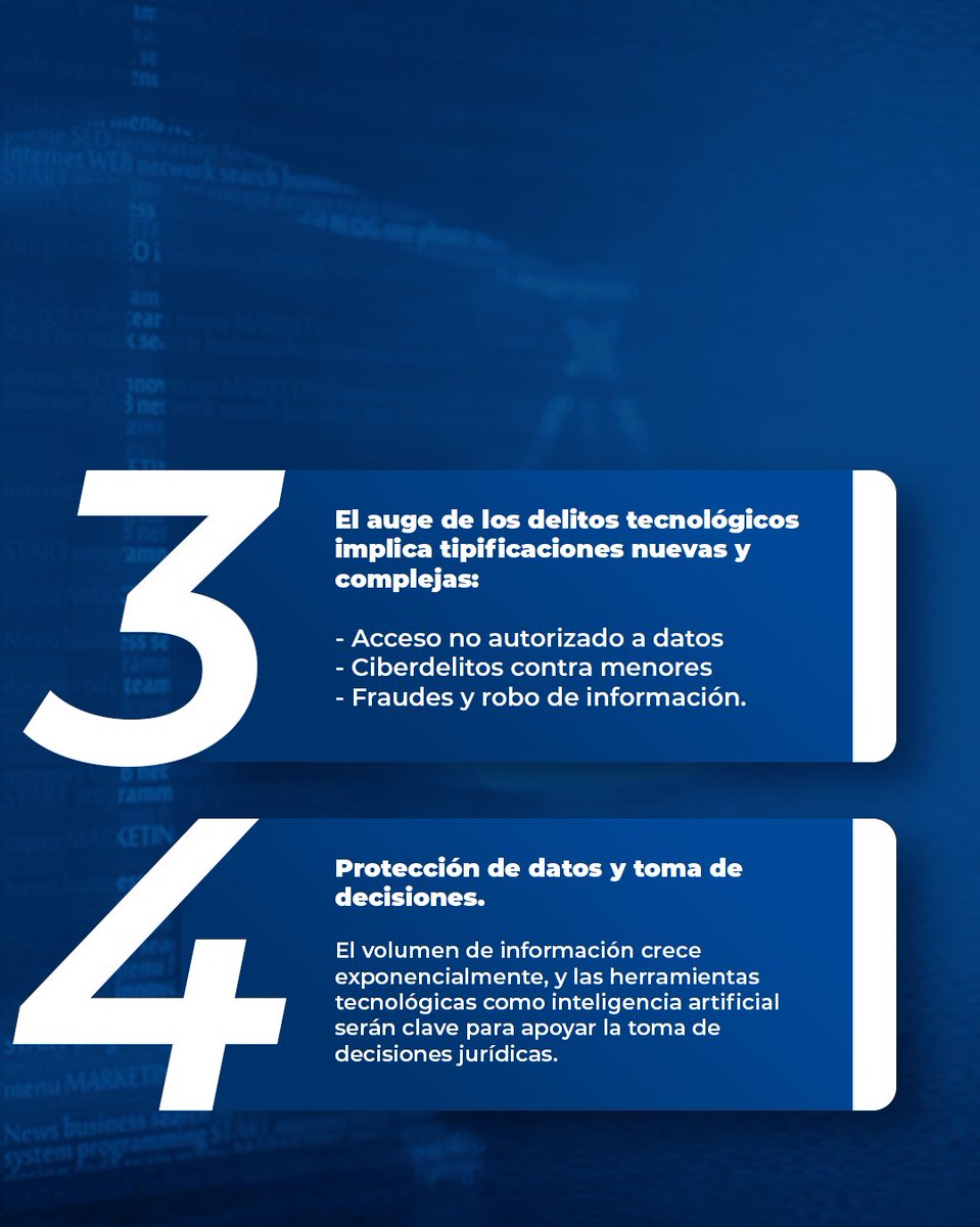 Ser abogado hoy significa navegar en un mundo digital complejo y en constante evolución. 💻⚖️ La transformación tecnológica no solo cambia la forma de trabajar, sino que exige formación constante, ética firme y adaptabilidad.

#DíaDelAbogado #DerechoDigital #Abogacía