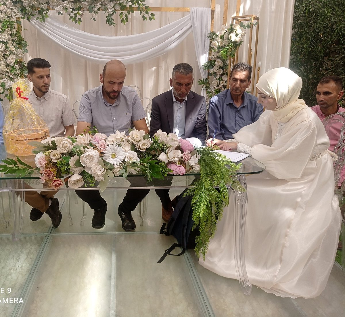Good evening from Gaza. These are moments when we challenge the reality of war and celebrate my sister Raneen’s engagement.  
Sending lots of love, and thank you in advance for your warm wishes.