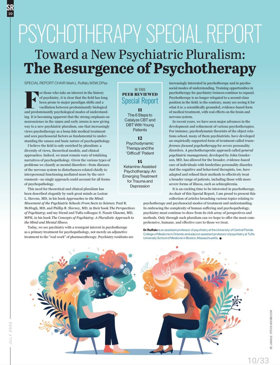 Introducing the Psychotherapy Special Report, included in this month's issue of <a href="/PsychTimes/">Psychiatric Times</a>.