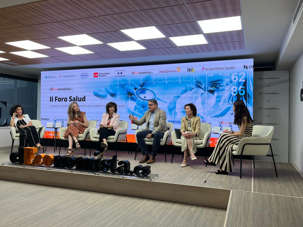 Novartis España (@novartisspain) on Twitter photo 🔬 <a href="/JavierMalpesa/">Javier Malpesa</a>, Study & Site Operations Country Head Iberia en Novartis España, ha participado hoy en la mesa de debate “Liderazgo en la investigación clínica de nuevos tratamientos” moderada por <a href="/holaroocio/">Rocío Antolín</a> en el #IIForoDeSalud de @elEconomista.
🧪 Durante el encuentro se 🔬 <a href="/JavierMalpesa/">Javier Malpesa</a>, Study & Site Operations Country Head Iberia en Novartis España, ha participado hoy en la mesa de debate “Liderazgo en la investigación clínica de nuevos tratamientos” moderada por <a href="/holaroocio/">Rocío Antolín</a> en el #IIForoDeSalud de @elEconomista.
🧪 Durante el encuentro se