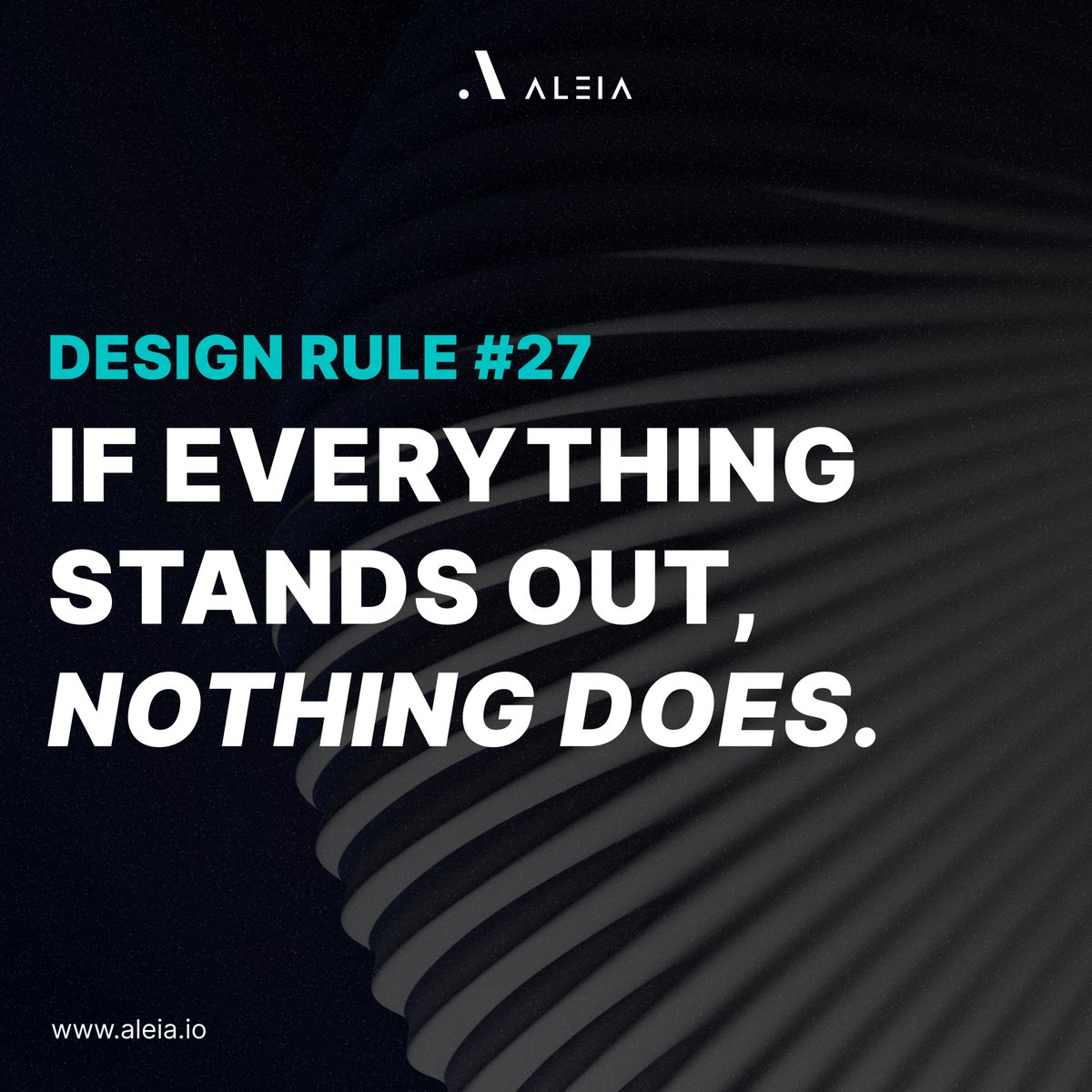 aleia_digital's tweet image. Designers, this one’s for you 🧠💥
Balance = hierarchy.
Whitespace = breathing room.
Contrast = clarity.

Stop overloading your layout,  trust the silence between the elements.

✨ Save this for when your Figma file starts to scream.
#DesignTips #CreativeRules #AleiaDigital #UIUX