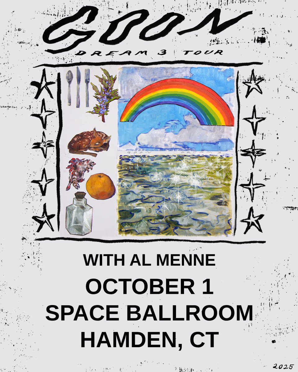 ANNOUNCED: Indie band GOON is here on October 1st with Al Menne!

Tickets on sale Friday at 10am: found.ee/GOONSB25
